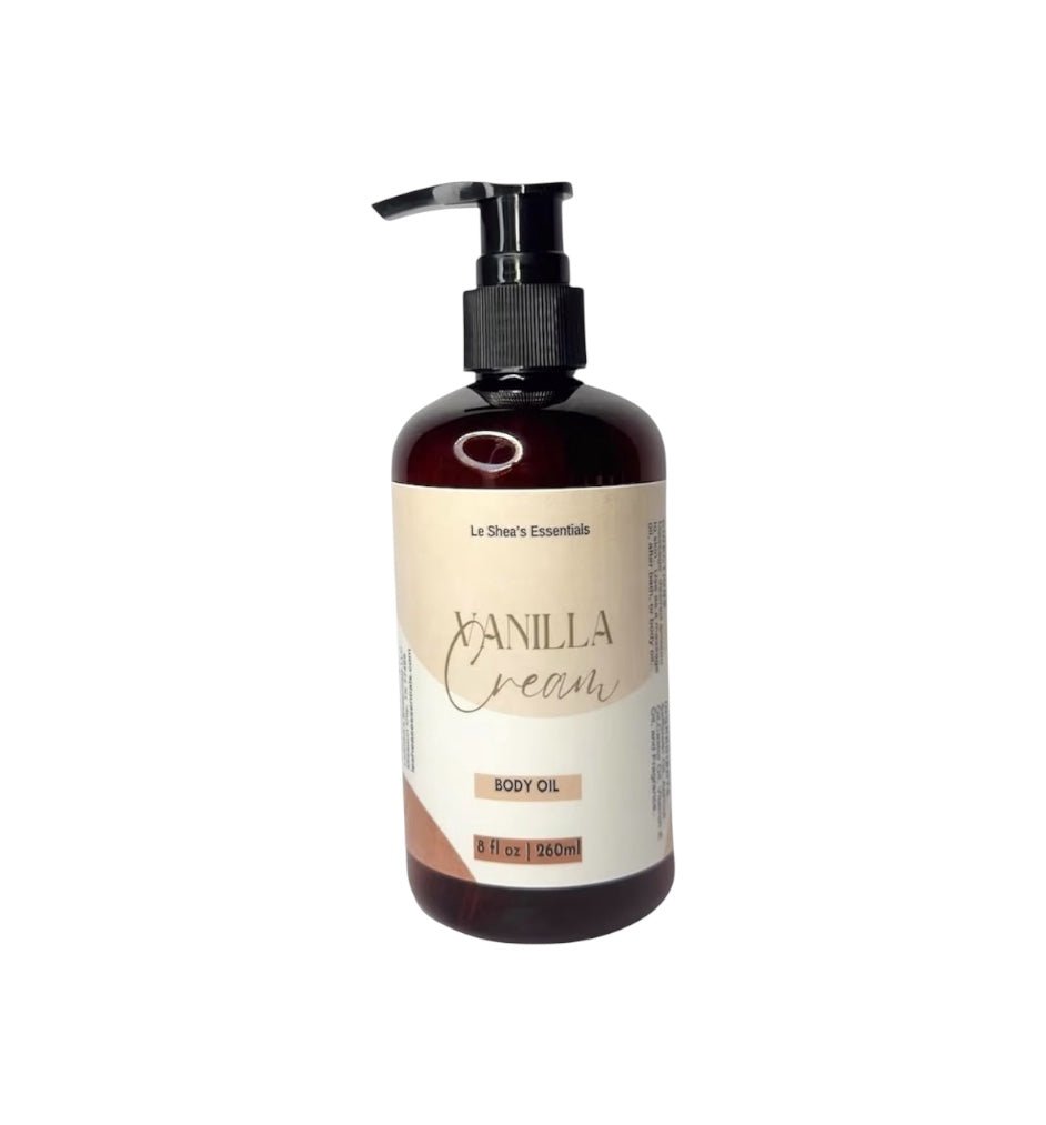 Vanilla Cream Body Oil - Le Shea's Essentials