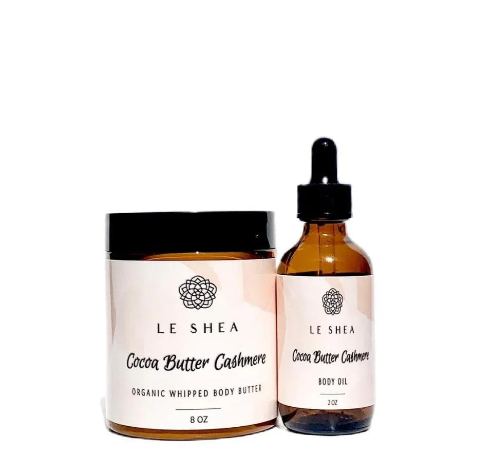 Bơ ca cao và kem dưỡng thể Cashmere