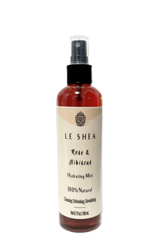 LE SHEA Rose & Hibiscus Hydrating Mist with Aloe Vera Le Shea’s Essentials